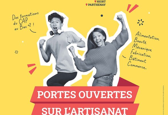 Formations du CAP au Bac+2 proposées à Niort et Parthenay : Alimentation, Beauté, Mécanique, Fabrication, Bâtiment, Commerce - Agrandir l'image, fenêtre modale