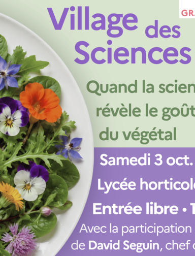 Village des sciences au Lycée Horticole de Niort